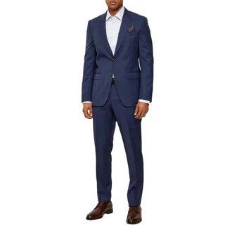 HUGO BOSS Kostuums, Heren, Blauw, 2Xl, Katoen, Huge Suit