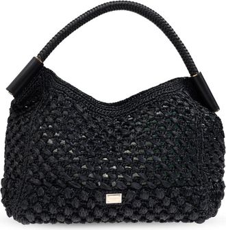 Dolce & Gabbana Shopper tas - Dames - Schoudertassen - Zwart - ONE Size - Leer - Tassen