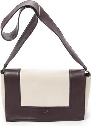 Celine Pre-owned Womens Medium Frame Crossbody Shoulder Bag - Purple - One Size