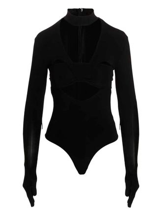 AMBUSH long-sleeve bodysuit - Black