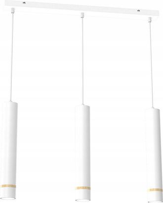 OEM Gratis. Tira De Tubo Para L&aacute;mpara Colgante, 3 Tubos Gu10, Encima De La Mesa, Isla Blanca