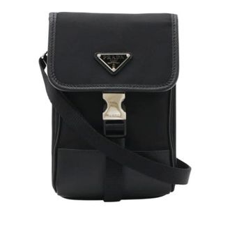 Prada unisex, Pre-owned, Zwart, Maat: ONE Size Nylon