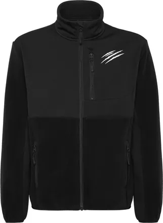 Plein Sport Sweatjacket - Heren - Fleece jassen - Zwart - 5XL - Nylon - Fitness