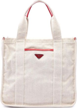 Prada Pre-owned Prada Canvas Canapa Mistolino Shopping Tote Ladies JGIJX0EK2LWOL7KR