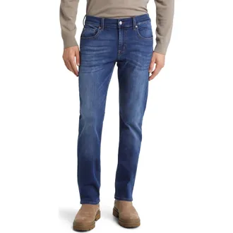 7 For All Mankind The Straight Leg Jeans in Believer at Nordstrom, Size 32
