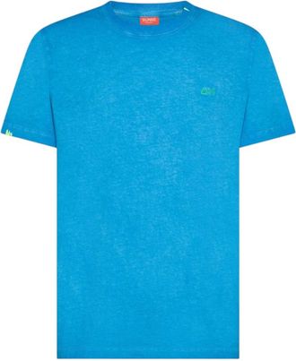 Sun 68 Hombre, Camisetas, Azul, Talla: M
