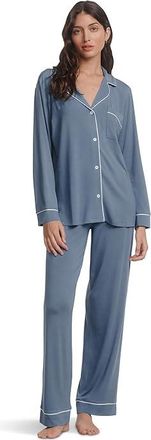 Eberjey Gisele - PJ Set Womens Pajama Sets Slate Blue : 2XL, Modal/Spandex/Tencel