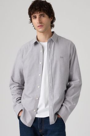 Levi's Battery Housemark Standard Shirt - Men - 2XL - Grey / Smoked Pearl