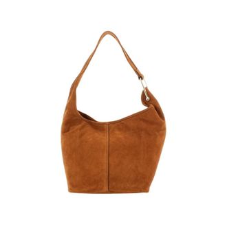 Michael Kors Tassen, Dames, Bruin, ONE Size, Leer, Sonny Medium Leren Schoudertas