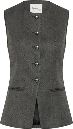 MY ESSENTIAL WARDROBE MWDina Vest - Jackets - Mujer - Gris - 3XL
