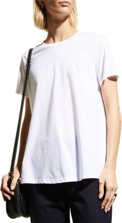 Eileen Fisher Crewneck Jersey Knit Tee