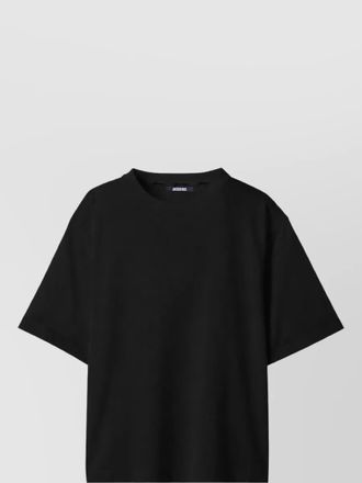 Jacquemus ribbed crew-neck short-sleeve t-shirt