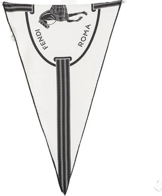 Fendi Selleria Horse-print Scarf