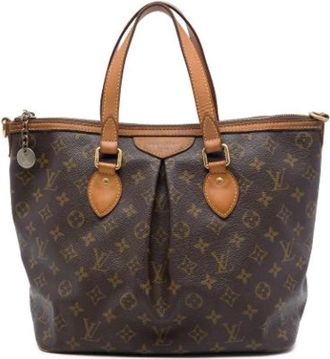 Louis Vuitton Pre-owned Palermo PM - Dames - Vintage Shopper - Bruin - ONE Size - Leer - Vintage
