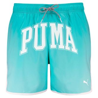 Puma Swim Mens Track Mid Shorts 1P, Mint, M