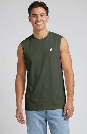 Dalix Ghost Midweight Jersey Tank in Cypress at Nordstrom, Size Xx-Large