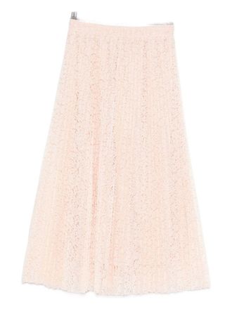Ermanno Scervino Embroidered Long Skirt