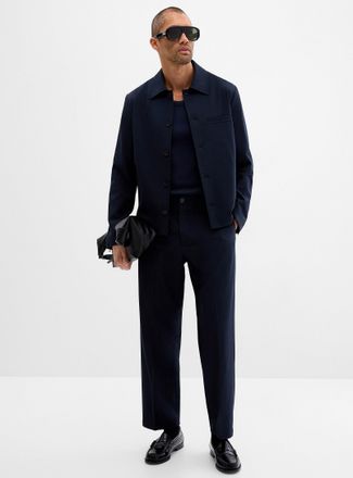 Selected Mens Loose stretch twill pant