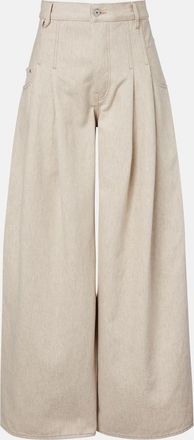 Jacquemus Jeans Souro a gamba larga