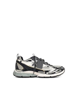 Off-white Cremefarbene Be Right Back-Grau-Mesh-Sneaker