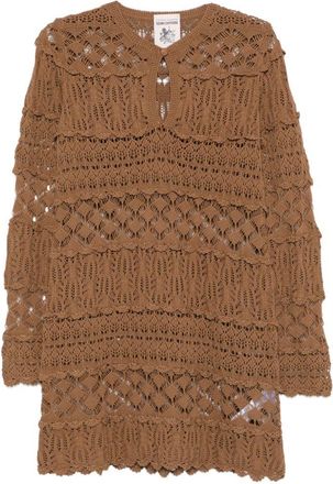 Semicouture Alvina katoenen mini-jurk