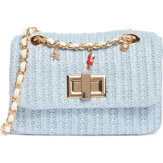 Aldo Adwiegan Woven Crossbody Bag in Blue at Nordstrom Rack