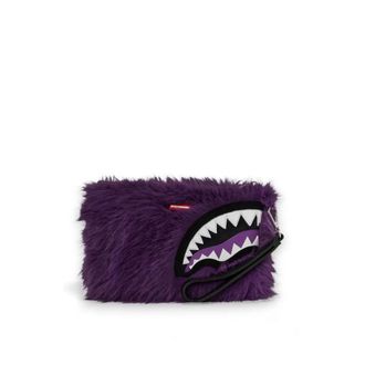 Sprayground Sprayground, Tassen, Heren, Paars, ONE Size, Polyester, Fur Cray Crossover Clutch