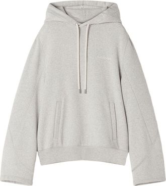 Lanvin Light Grey Hoodie Sweater