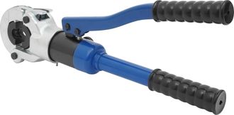 OEM Herramienta De Crimpado, &Aacute;ngulo De Rotaci&oacute;n De 180&deg;, 7 Matrices Incluidas, Color Azul