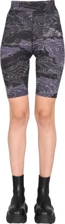 McQ by Alexander McQueen Elastic Waistband Shorts - Black