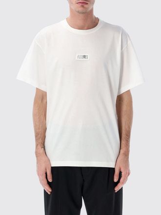 Maison Margiela T-shirt in cotone con logo MM6 Maison Margiela