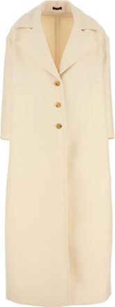 Gucci Ivoryy Wool Blend Coat