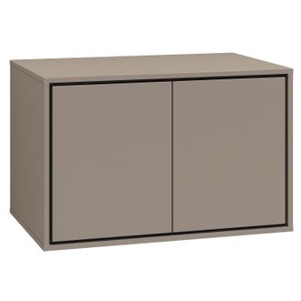 Badplaats Mueble De Ba&ntilde;o Con Lavabo Capri 78 X 48 X 51 Cm - Beige - Muebl