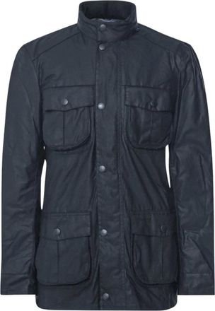 Barbour Corbridge Wax Jacket - male - Barbour - Outdoor - Blue - L - Sport