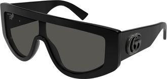 Gucci Grey Shield Ladies Sunglasses GG1950S 001 99