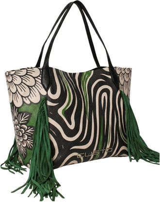 Custo Barcelona Serrells Tote Bag - - Bags - Donna - Verde - ONE SIZE