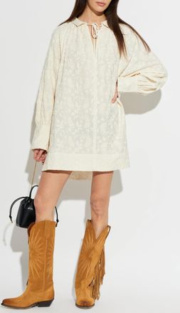 Munthe Dress Betulli, Womens, Cream