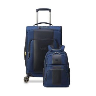 DELSEY Paris Wagram 2 Piece Set - 20 Carry-On Spinner & 15.6 Laptop Backpack in Navy at Nordstrom