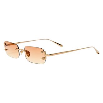 Linda Farrow unisex, Accessoires, Geel, Maat: 53 MM