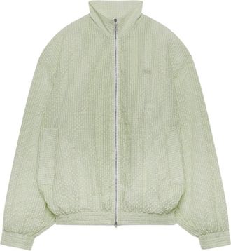 GCDS Vichy Jas - Dames - Zomerjassen - Groen - XL - Katoen - Jassen