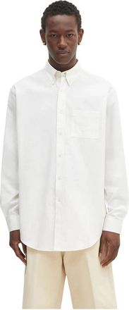 Dr&ocirc;le de Monsieur Formal Shirts - Heren - Casual Overhemden - Beige - M - Overhemden