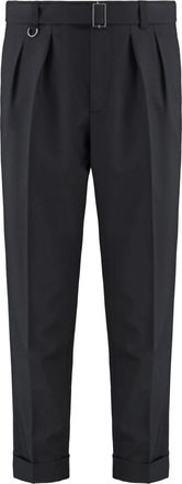Paolo Pecora Hombre, Pantalones, Negro, Talla: L