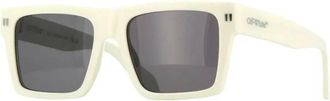 Off-white Lawton Grey Square Unisex Sunglasses OERI109 0107 54