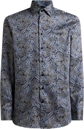 Etro Camicia con stampa paisley - Blu