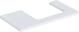 Keramag Keramag - Placa De Lavabo Geberit One, Recortable A La Derecha, 90x3x47 Cm