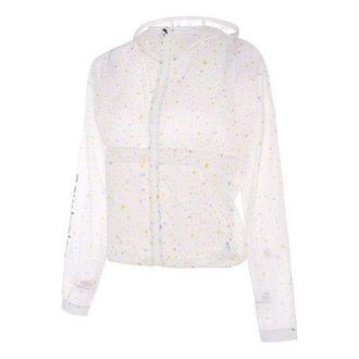 New Balance (WMNS) New Balance hooded Sports Jacket White AWJ0302YWT