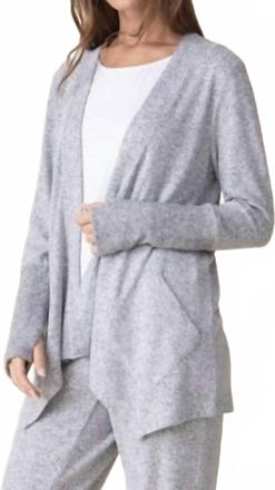 Habitat Womens Reset Cardigan In Grey