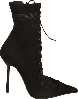Le Silla Boots Black - Dames - Laarzen met Hak - Zwart - 38 EU - Schoenen