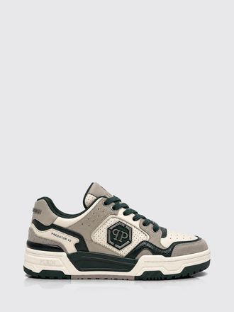 Philipp Plein Sneakers Predator V2 low-top in pelle con logo Hexagon