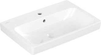 Villeroy & Boch Villeroy&boch - Architectura - Lavabo 65x45 cm, con troppopieno, foro per rubinetto, bianco alpino 4A876501